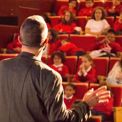 Master classes en secundaria, Bachillerato y Universidad